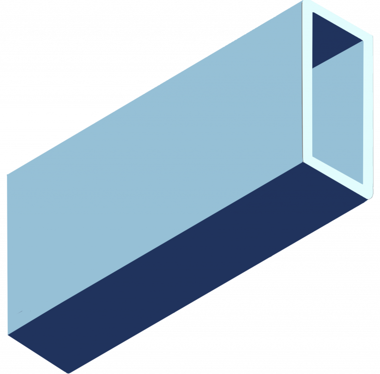 Structural Rectangular Hollow Sections RHS Steel Edge